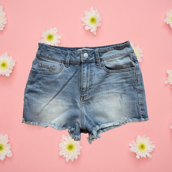 VS PInk Jean Shorts 2 - Picture 1 of 5
